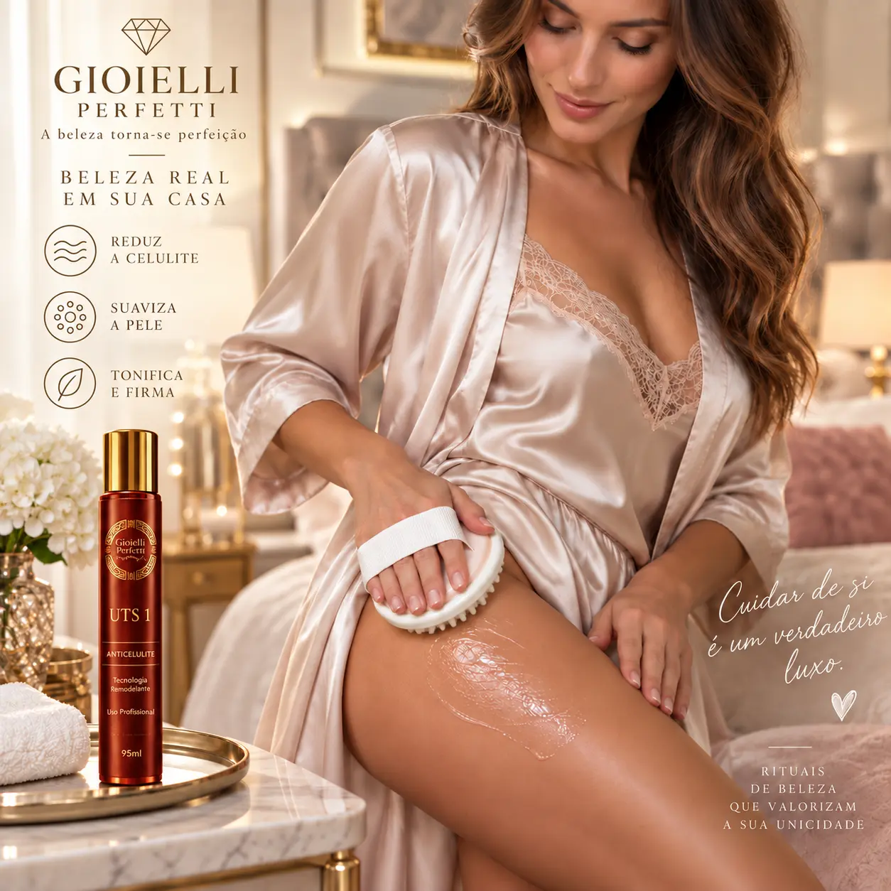 Ritual domiciliário GIOIELLI PERFETTI com Luva Passiva e UTS 1